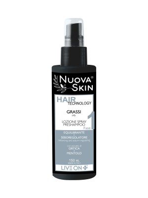Nuova Skin Lozione Spray Preshampoo Grassi Esfoliante 150ml
