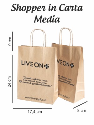 Shopper Busta in Carta Media