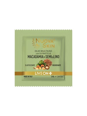 Nuova Skin Olio Multiuso con Estratti di Macadamia & Semi di Lino 5ml