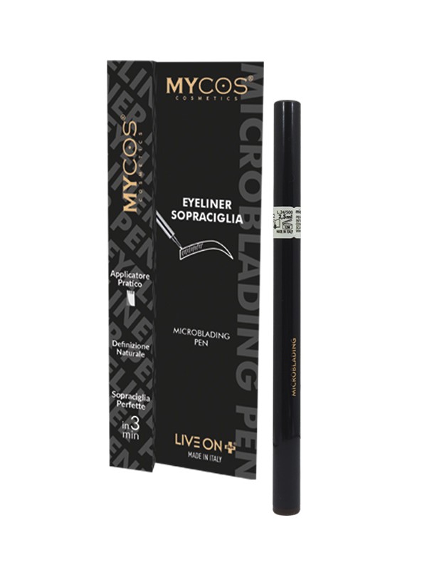 MYCOS Cosmetics Tridente Sopracciglia - Microblading DARK BROWN