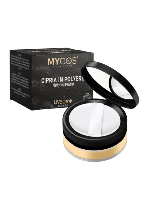 MYCOS Cosmetics Cipria In Polvere - Mattyfing Powder Banana