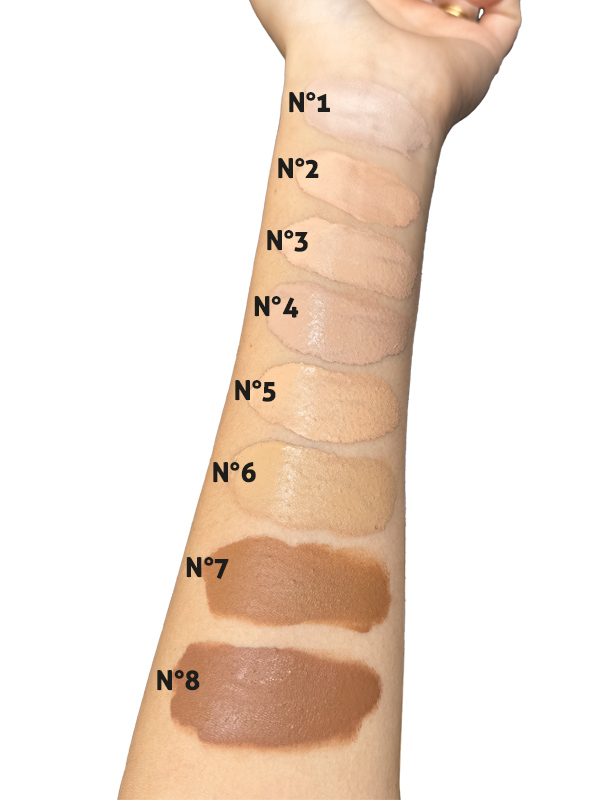 MYCOS Cosmetics Fondotinta Fluido 30ml SPF25 - Full Coverage N.08