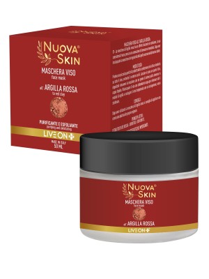 Nuova Skin Maschera Viso al Fango all'Argilla Rossa 50ml