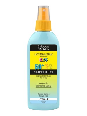 Nuova Skin Latte Solare Spray Super Protettivo SPF50+ KIDS 150ml