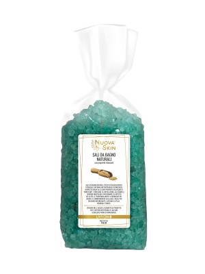 Nuova Skin Sali da Bagno Naturali Turchese Brillantinato 700gr