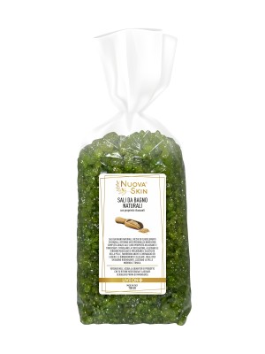 Nuova Skin Sali da Bagno Naturali Verde Brillantinato 700gr
