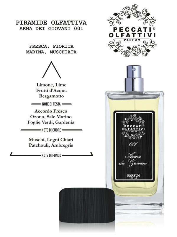 Peccati Olfattivi Arma dei Giovani 001 MAN 100ml PARFUM