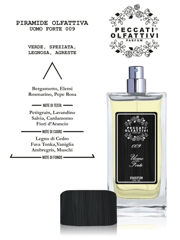Peccati Olfattivi Uomo Forte 009 MAN 100ml PARFUM