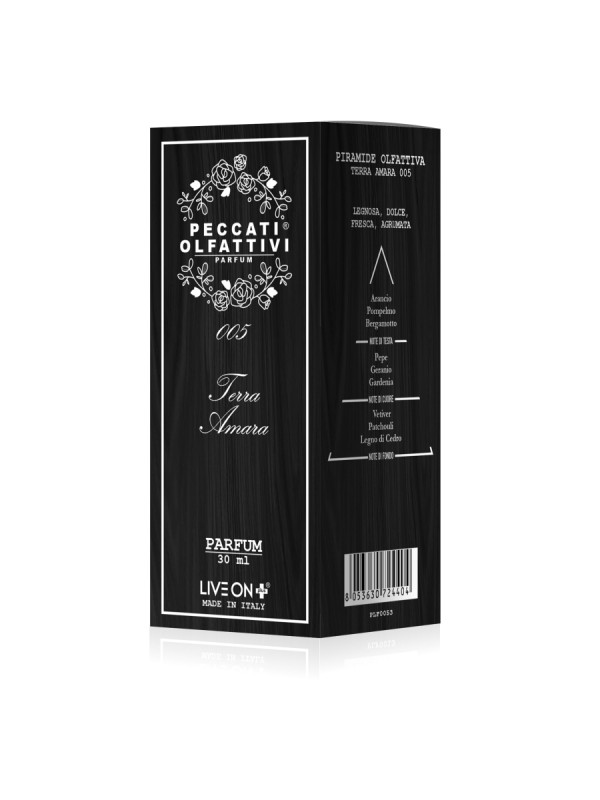 Peccati Olfattivi Terra Amara 005 MAN 30ml PARFUM