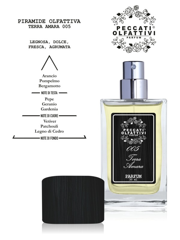 Peccati Olfattivi Terra Amara 005 MAN 30ml PARFUM