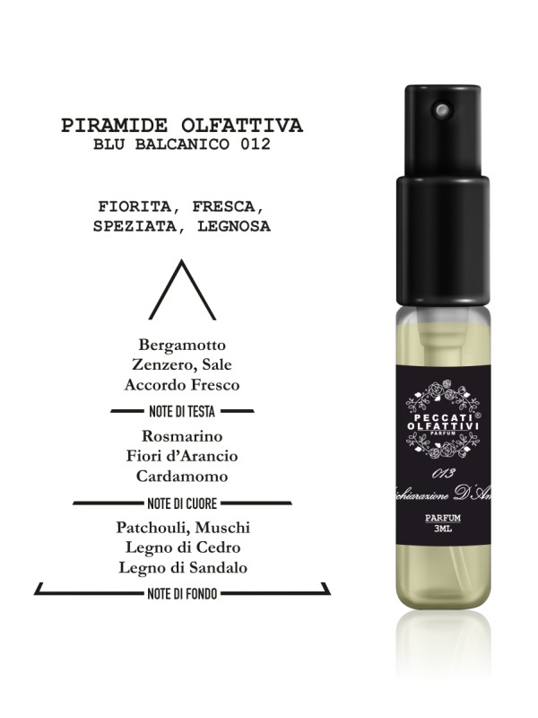 Peccati Olfattivi Dichiarazione d'Amore 013 MAN 3ml PARFUM