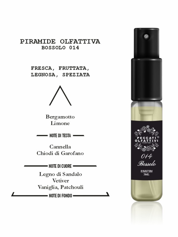 Peccati Olfattivi Bossolo 014 MAN 3ml PARFUM