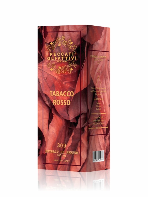 Peccati Olfattivi Tabacco Rosso 309 NICHES 100ml EXTRAIT DE PARFUM