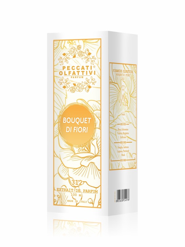 Peccati Olfattivi Bouquet di Fiori 312 NICHES 100ml EXTRAIT DE PARFUM