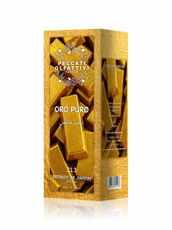 Peccati Olfattivi Oro Puro 313 NICHES 100ml EXTRAIT DE PARFUM