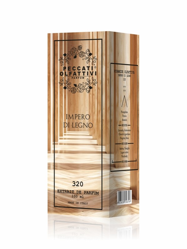 Peccati Olfattivi Impero di Legno 320 NICHES 100ml EXTRAIT DE PARFUM