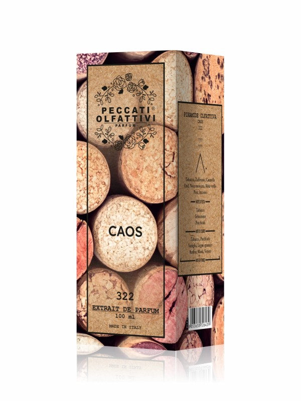 Peccati Olfattivi Caos 322 NICHES 100ml EXTRAIT DE PARFUM