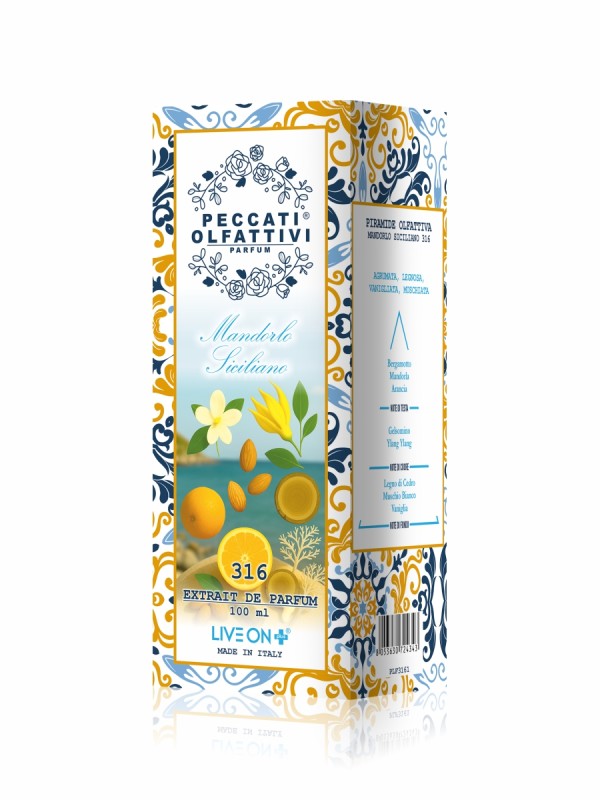 Peccati Olfattivi Mandorlo Siciliano 316 NICHES 100ml EXTRAIT DE PARFUM