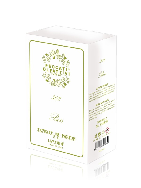 Peccati Olfattivi Bois 302 NICHES 15ml EXTRAIT DE PARFUM