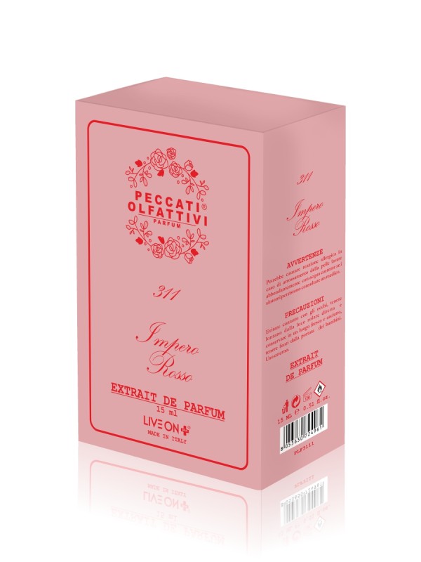 Peccati Olfattivi Impero Rosso 311 NICHES 15ml EXTRAIT DE PARFUM