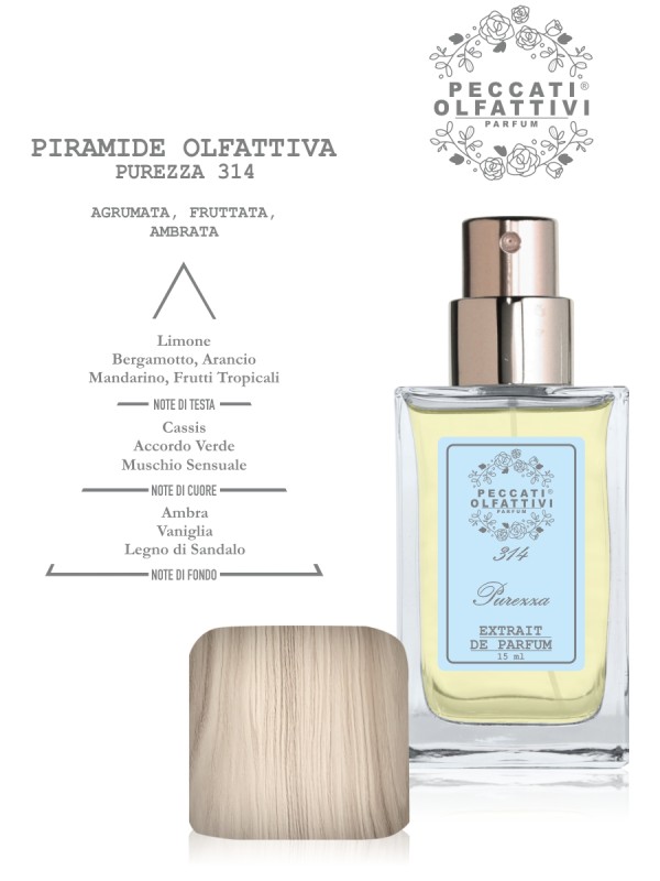 Peccati Olfattivi Purezza 314 NICHES 15ml EXTRAIT DE PARFUM