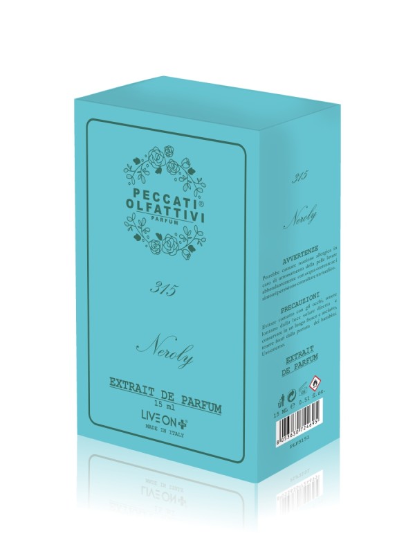 Peccati Olfattivi Neroly 315 NICHES 15ml EXTRAIT DE PARFUM