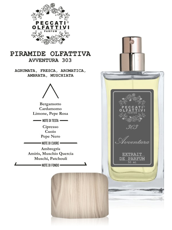 Peccati Olfattivi Avventura 303 NICHES 50ml EXTRAIT DE PARFUM
