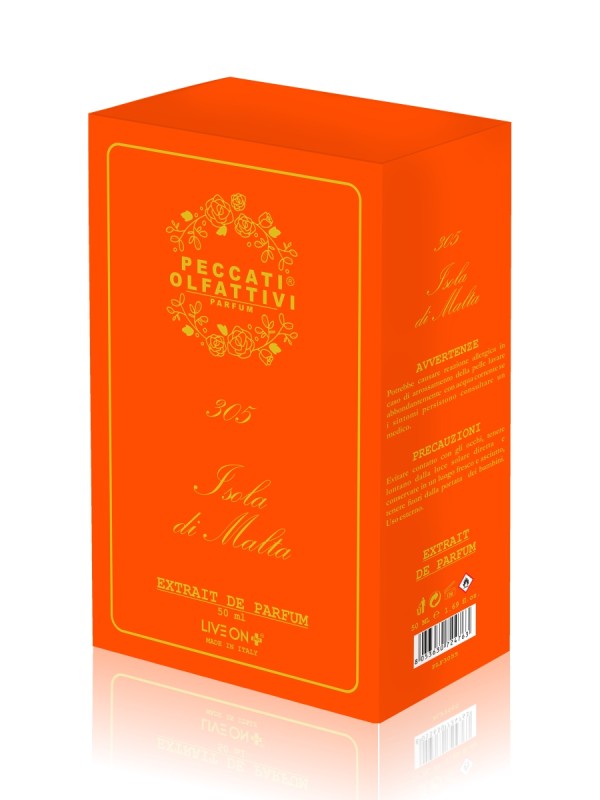Peccati Olfattivi Isola di Malta 305 NICHES 50ml EXTRAIT DE PARFUM