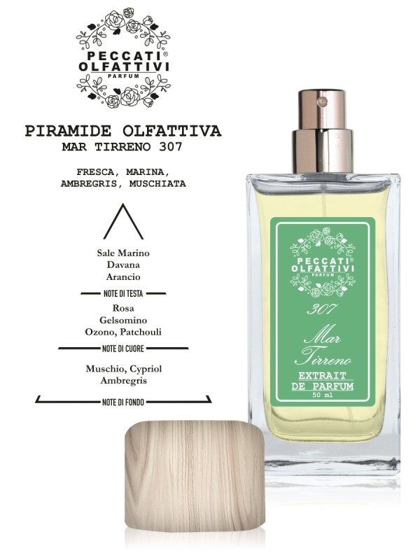 Peccati Olfattivi Mar Tirreno 307 NICHES 50ml EXTRAIT DE PARFUM