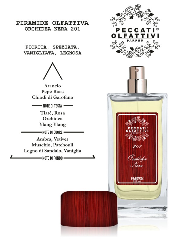 Peccati Olfattivi Orchidea Nera 201 UNISEX 100ml PARFUM