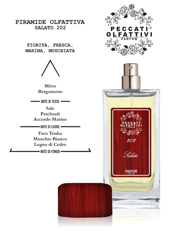 Peccati Olfattivi Salato 202 UNISEX 100ml PARFUM