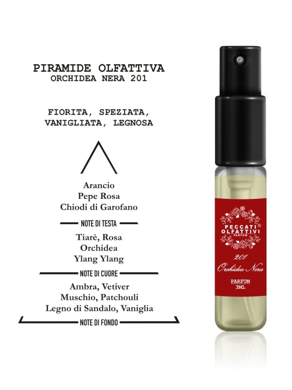 Peccati Olfattivi Orchidea Nera 201 UNISEX 3ml PARFUM