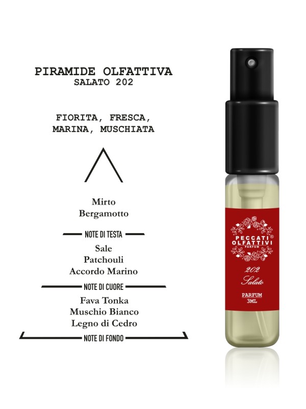 Peccati Olfattivi Salato 202 UNISEX 3ml PARFUM