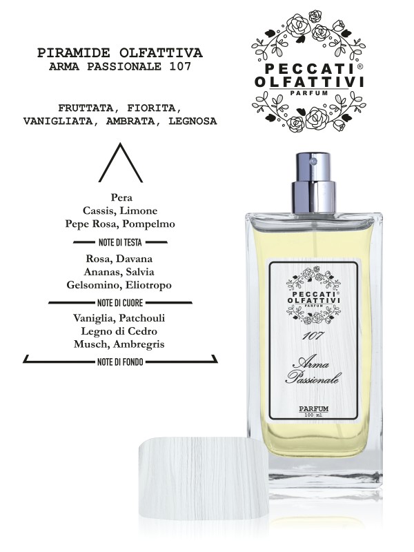 Peccati Olfattivi Arma Passionale 107 WOMAN 100ml PARFUM