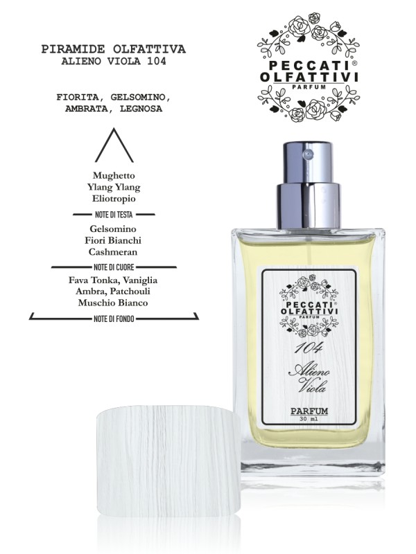 Peccati Olfattivi Alieno Viola 104 WOMAN 30ml PARFUM