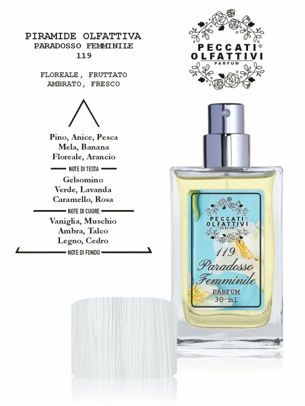 Peccati Olfattivi Paradosso Femminile 119 WOMAN 30ml PARFUM