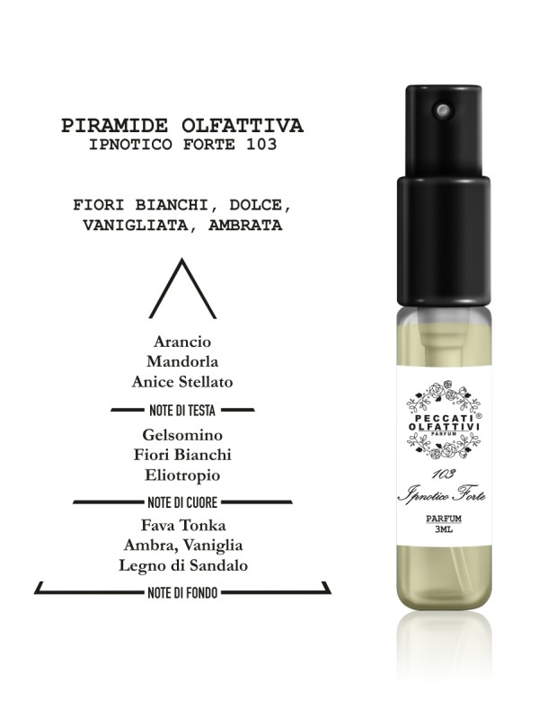 Peccati Olfattivi Ipnotico Forte 103 WOMAN 3ml PARFUM