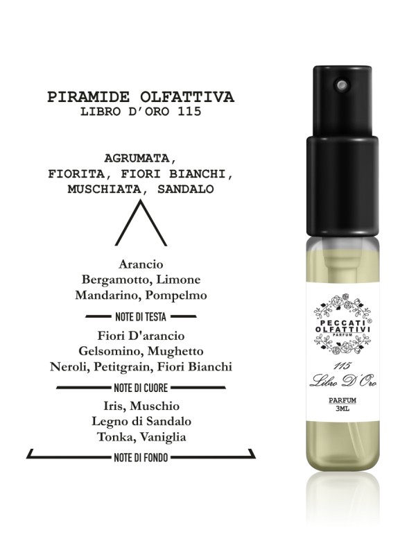 Peccati Olfattivi Libro d'Oro 115 WOMAN 3ml PARFUM