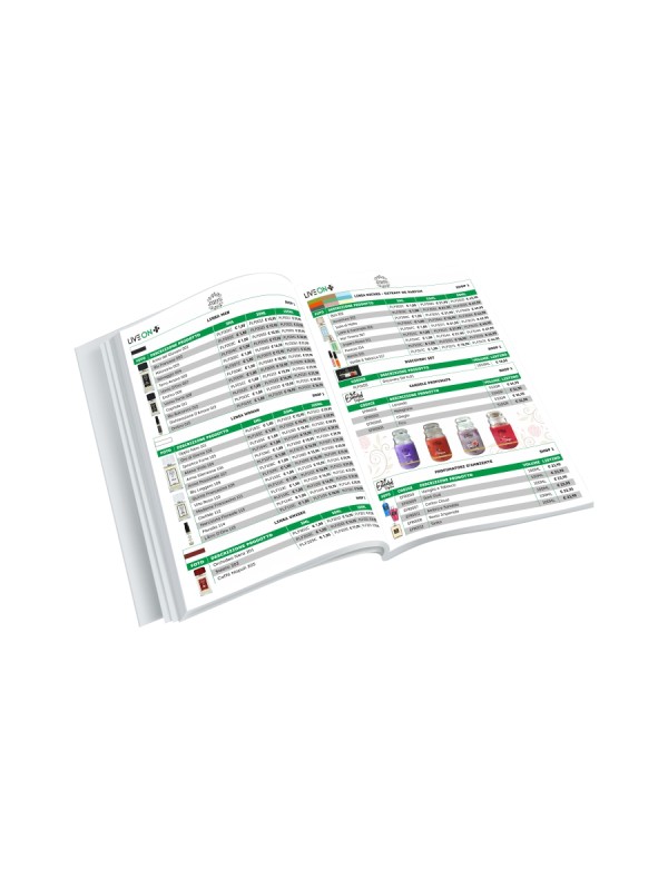 Listino 2025 Live on Plus - 30pz Formato A5 [ ITALIANO / INGLESE ]