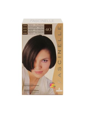 Fascinelle Crema Colorante Nutriente alle Multivitamine Nr. 40 Castano