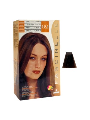 Fascinelle Crema Colorante Nutriente alle Multivitamine Nr. 69 Caramello